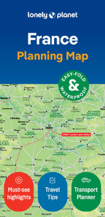Lonely Planet France Planning Map by Lonely Planet