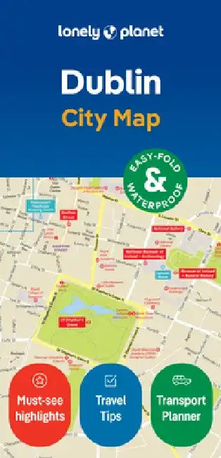 Lonely Planet Dublin City Map by Lonely Planet