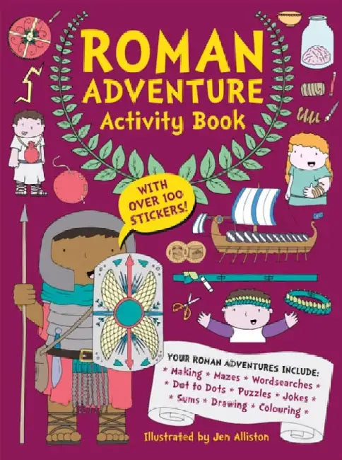Roman Adventure Activity Book by Jen Alliston