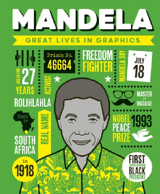 Great Lives in Graphics: Mandela by Great Lives in Graphics