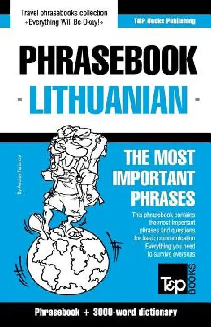 English-Lithuanian phrasebook & 3000-word topical vocabulary by Andrey Taranov