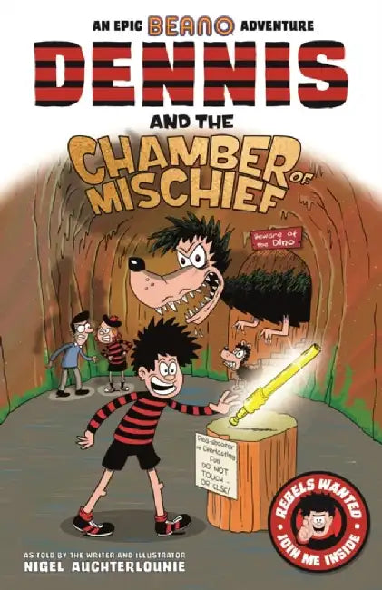 Dennis and the Chamber of Mischief by Nigel Auchterlounie