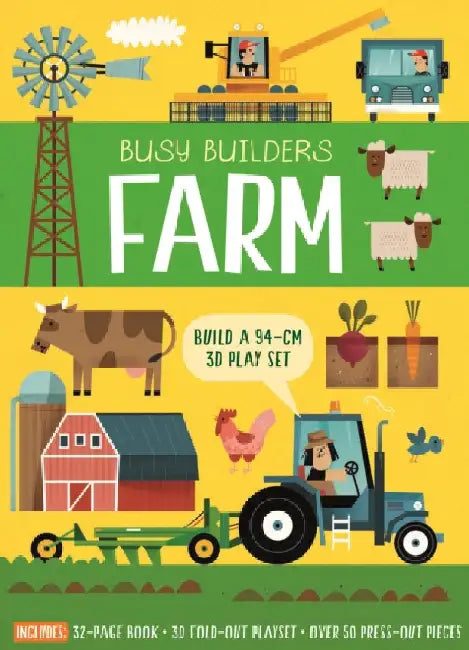Busy Builders: Farm by Timothy Knapman