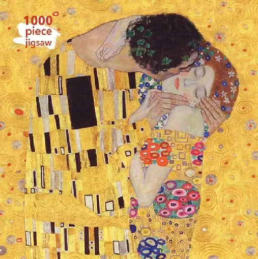 Klimt: The Kiss Jigsaw: 1000 Piece Jigsaw by Flame Tree Studio
