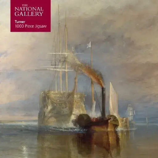 Adult Jigsaw Puzzle National Gallery: Turner: The Fighting Temeraire: 1000-Piece Jigsaw Puzzles by Flame Tree Studio