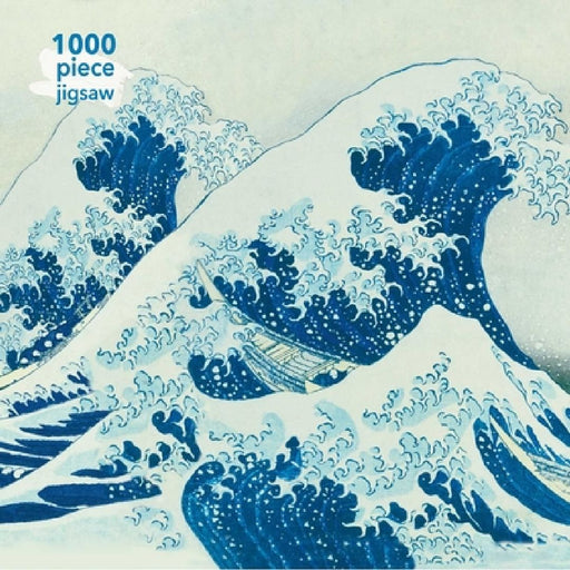 Adult Jigsaw Puzzle Hokusai: The Great Wave: 1000-Piece Jigsaw Puzzles by Flame Tree Studio