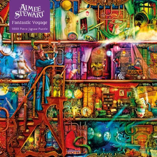 Adult Jigsaw Aimee Stewart: Fantastic Voyage: 1000 Piece Jigsaw by Flame Tree Studio