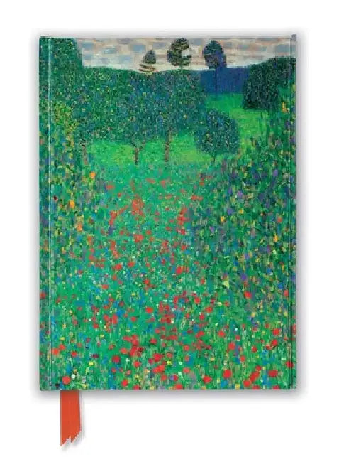 Gustav Klimt: Poppy Field (Foiled Journal) by Flame Tree Studio