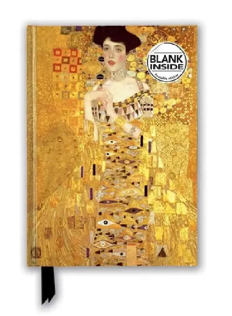 Gustav Klimt: Adele Bloch Bauer I (Foiled Blank Journal) by Flame Tree Studio