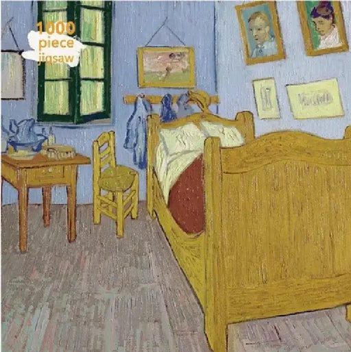 Adult Jigsaw Puzzle Vincent Van Gogh: Bedroom at Arles: 1000-Piece Jigsaw Puzzles by Flame Tree Studio