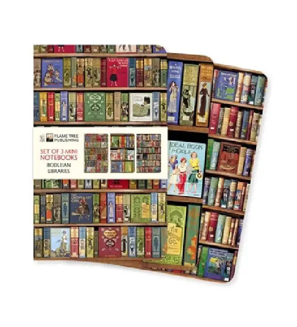 Bodleian Libraries Set of 3 Mini Notebooks by Flame Tree Studio