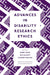 Advances in Disability Research Ethics by Anne Good