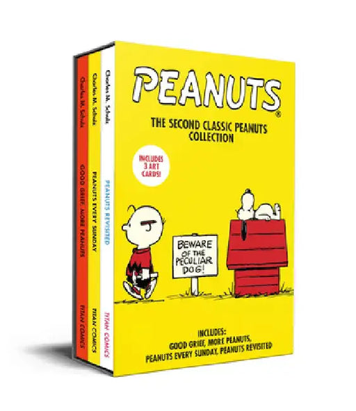 Peanuts Boxed Set (Peanuts Revisited, Peanuts Every Sunday, Good Grief More Pean Uts) by Charles M. Schulz