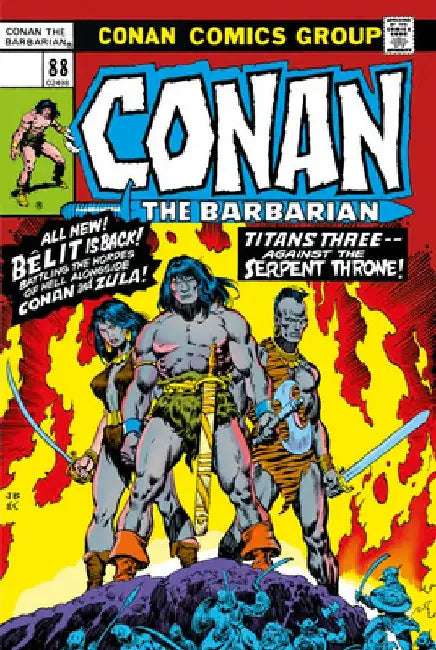 Conan the Barbarian: The Original Comics Omnibus Vol.4 by Roy Thomas