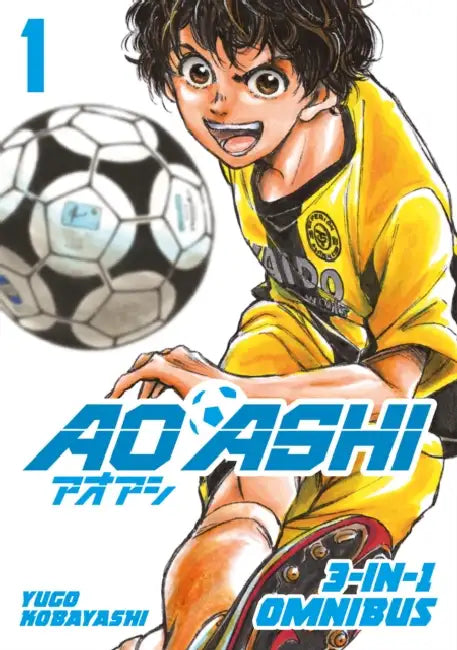 Aoashi (3-In-1 Edition) Volume 1 (Vol. 1,2,3) by Kobayashi Yuugo