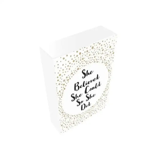 She Believed She Could So She Did: 52 Beautiful Cards of Inspiring Quotes and Empowering Affirmations by Summersdale