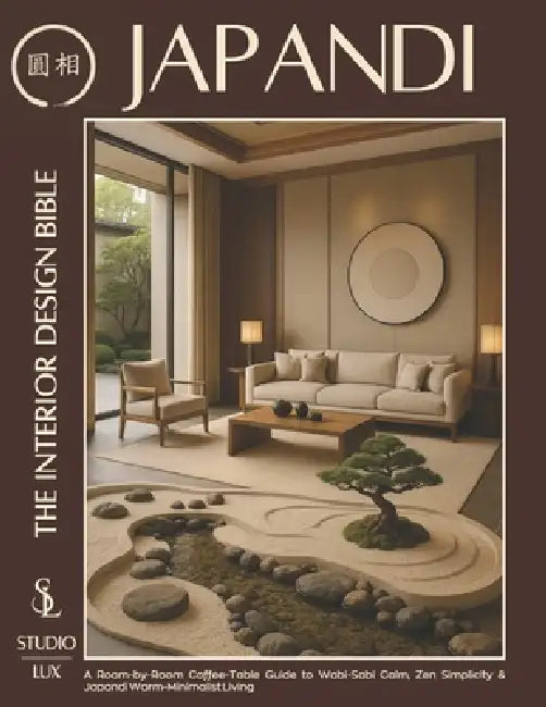 Japandi - The Interior Design Bible: A Room-by-Room Coffee-Table Guide to Wabi-Sabi Calm, Zen Simplicity & Japandi Warm-Minimalist Living by Studio Lux