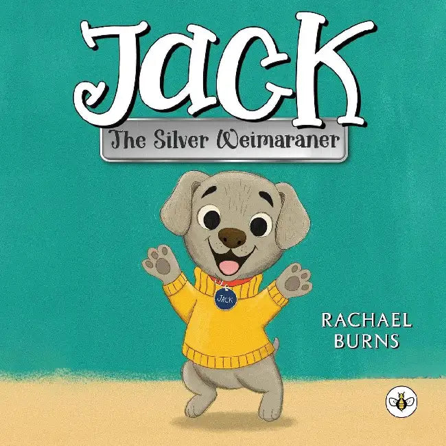Jack the Silver Weimaraner by Rachael Burns