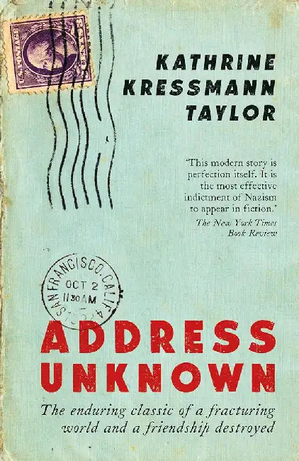 Address Unknown by Kathrine Kressmann Taylor