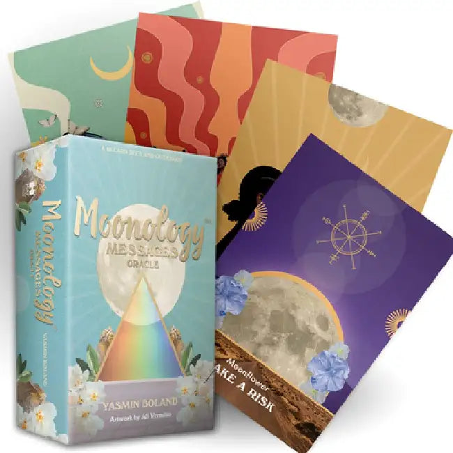 Moonology(tm) Messages Oracle: A 48-Card Deck and Guidebook by Yasmin Boland