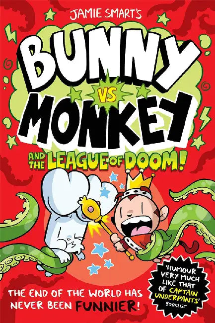 Bunny vs Monkey and the League of Doom (a Phoenix Comic Book, from the million-selling Jamie Smart, Illustrator of the Year) by Jamie Smart