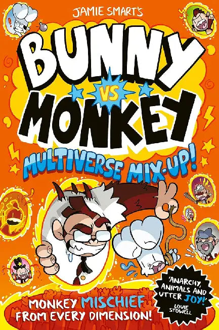 Bunny vs Monkey: Multiverse Mix-up! (a Phoenix Comic Book, from the million-selling Jamie Smart, Illustrator of the Year) by Jamie Smart