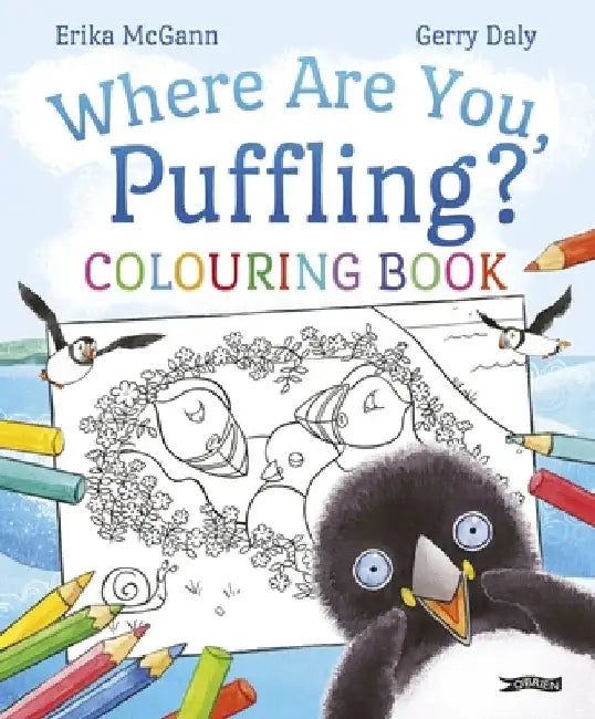 Where Are You, Puffling? Colouring Book by Gerry Daly