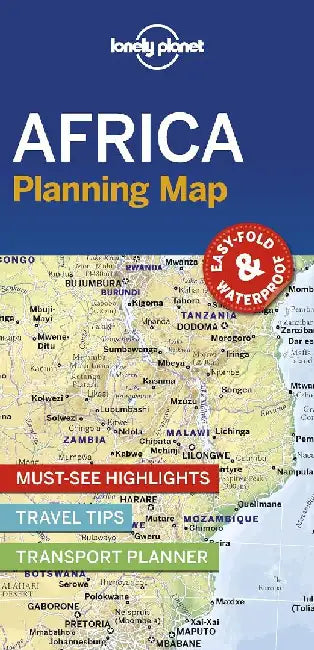 Lonely Planet Africa Planning Map by Lonely Planet