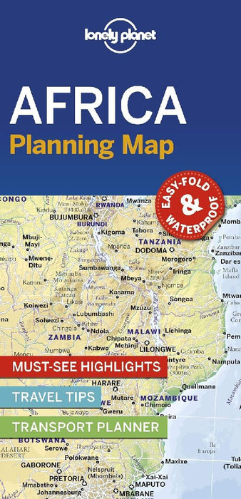Lonely Planet Africa Planning Map by Lonely Planet
