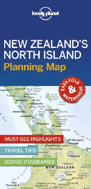 Lonely Planet New Zealand's North Island Planning Map by Lonely Planet