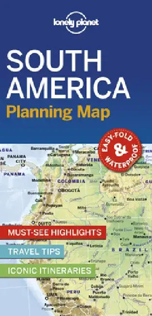Lonely Planet South America Planning Map by Lonely Planet