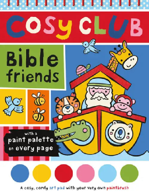 Cosy Club Bible Friends: With a paint palette on every page by Jess Moorhouse