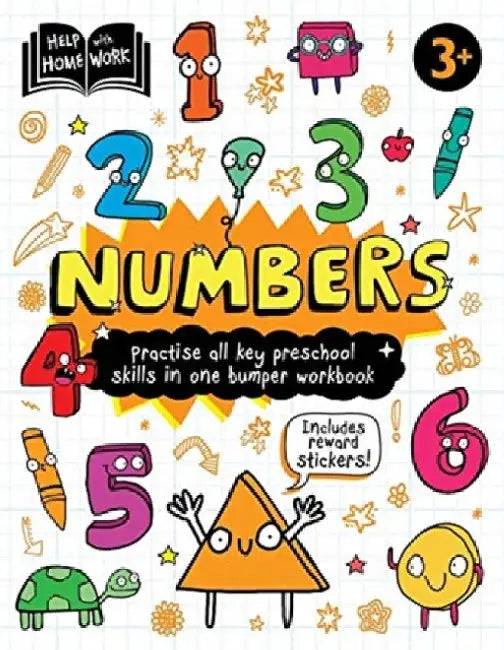 Help With Homework: 3+ Numbers by Autumn Publishing