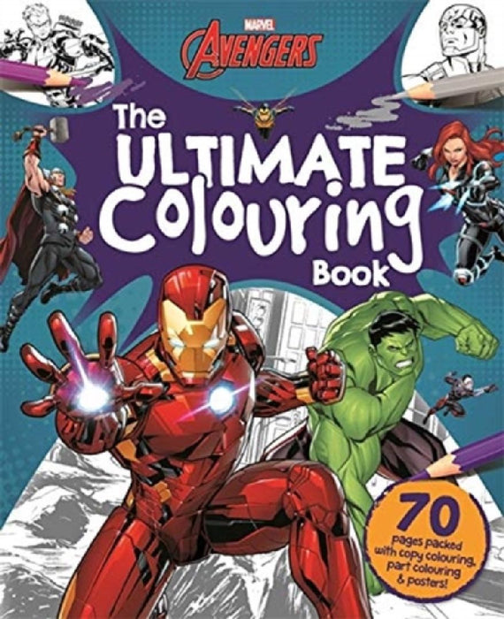 Marvel Avengers The Ultimate Colouring  by Dermod Judge