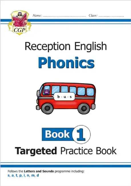 Reception English Phonics Targeted Practice Book - Book 1 by Bryant Karen
