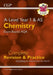 A-Level Chemistry: AQA Year 1 & AS Complete Revision & Practice with Online Edition by CGP Books