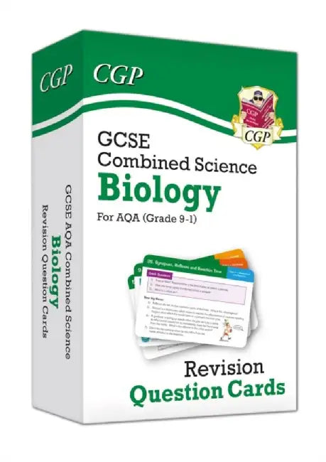 GCSE Combined Science: Biology AQA Revision Question Cards by CGP Books
