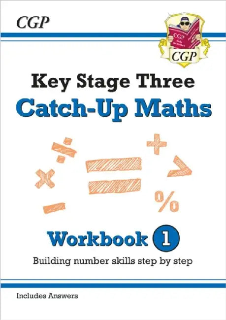 KS3 Maths Catch-Up Workbook 1 (with Answers) by CGP Books