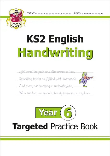 KS2 English Year 6 Handwriting Targeted Practice Book by CGP Books