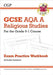 GCSE Religious Studies: AQA A Exam Practice Workbook (includes Answers) by CGP Books