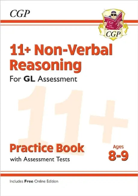 11+ GL Non-Verbal Reasoning Practice Book & Assessment Tests - Ages 8-9 (with Online Edition) by CGP Books