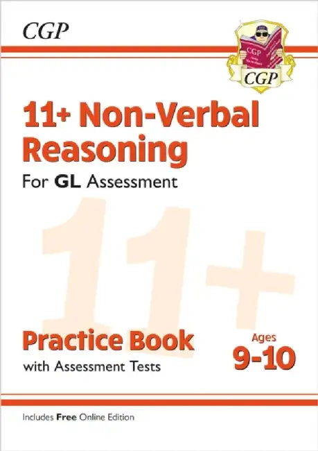 11+ GL Non-Verbal Reasoning Practice Book & Assessment Tests - Ages 9-10 (with Online Edition) by CGP Books