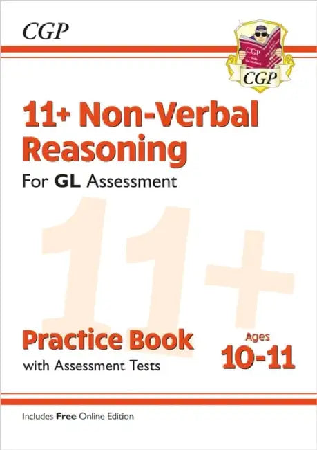 11+ GL Non-Verbal Reasoning Practice Book & Assessment Tests - Ages 10-11 (with Online Edition) by CGP Books