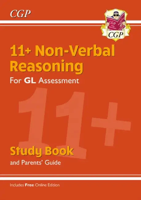 11+ GL Non-Verbal Reasoning Study Book (with Parents’ Guide & Online Edition) by CGP Books