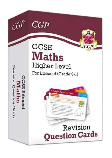 GCSE Maths Edexcel Revision Question Cards - Higher by CGP Books