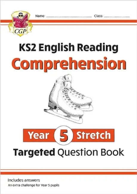 KS2 English Year 5 Stretch Reading Comprehension Targeted Question Book (+ Ans) by CGP Books