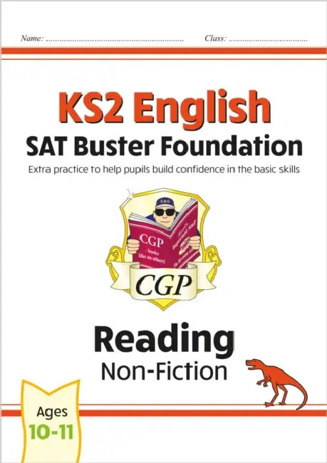 KS2 English Reading SAT Buster Foundation: Non-Fiction (for the 2026 tests) by CGP Books