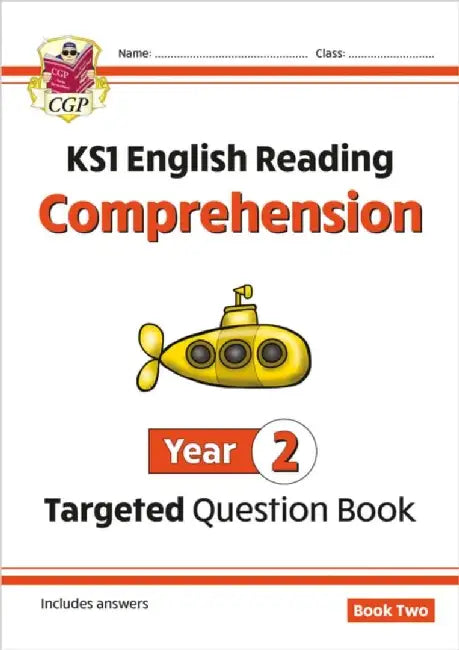 KS1 English Year 2 Reading Comprehension Targeted Question Book - Book 2 (with Answers) by CGP Books