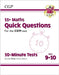 11+ CEM 10-Minute Tests: Maths Quick Questions - Ages 9-10 (with Online Edition) by CGP Books