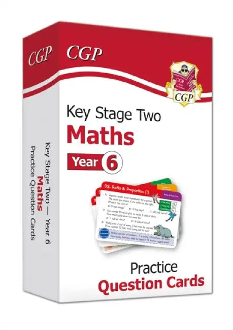 KS2 Maths Year 6 Practice Question Cards by CGP Books